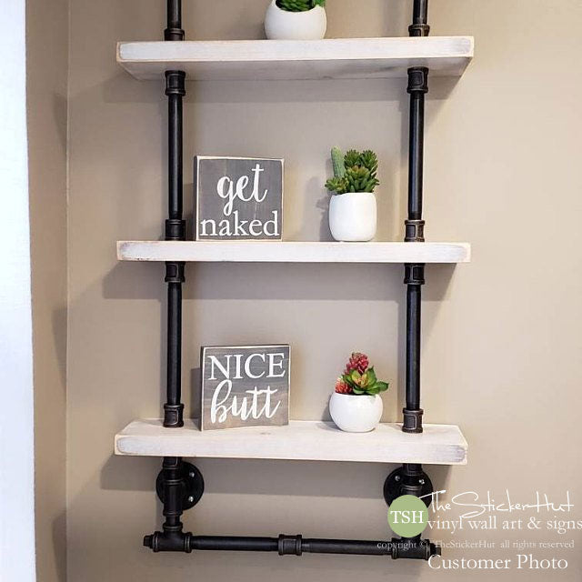 Nice Butt Bathroom Sign - M051 – thestickerhut