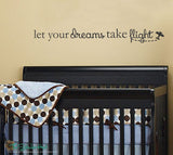 Let Your Dreams Take Flight with Plane Decal Sticker - #1711