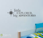 Little Explorer Big Adventures Decals Stickers -#1787