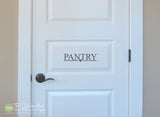 Pantry Decal Sticker - #1817